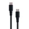 Fusebox Fusebox Black PVC USB-C Cable For Smartphones 3 ft. L 131 3608 FB2 - alternate 3